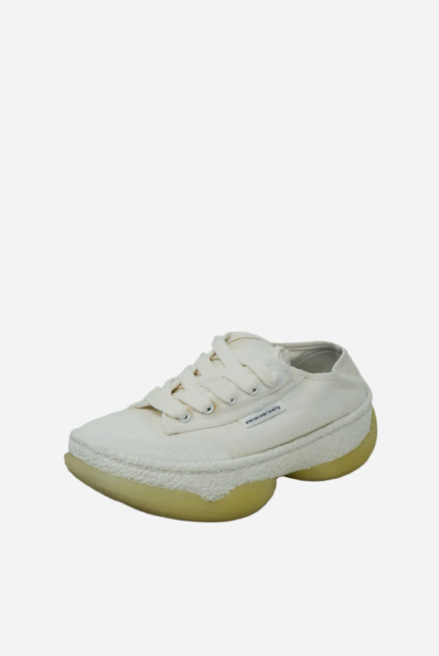 Alexander Wang White Canvas Sneakers Size 37.5