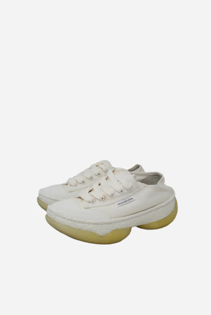 Alexander Wang White Canvas Sneakers