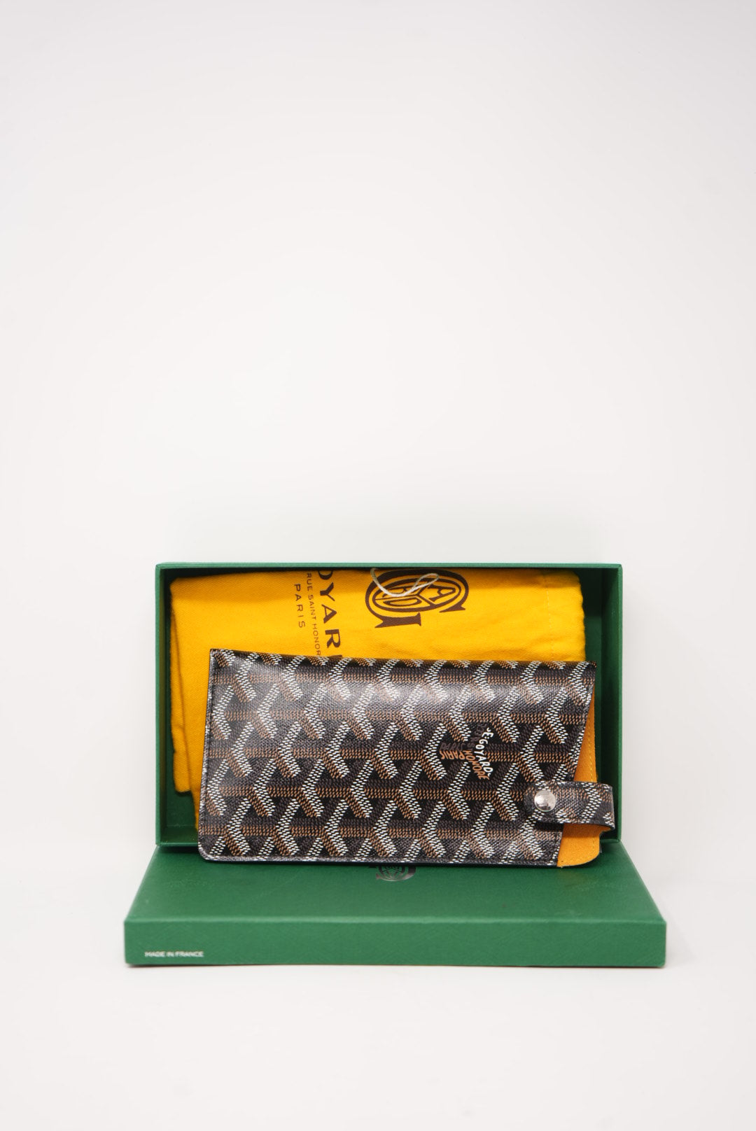 GOYARD Goyardine Glasses Case GM