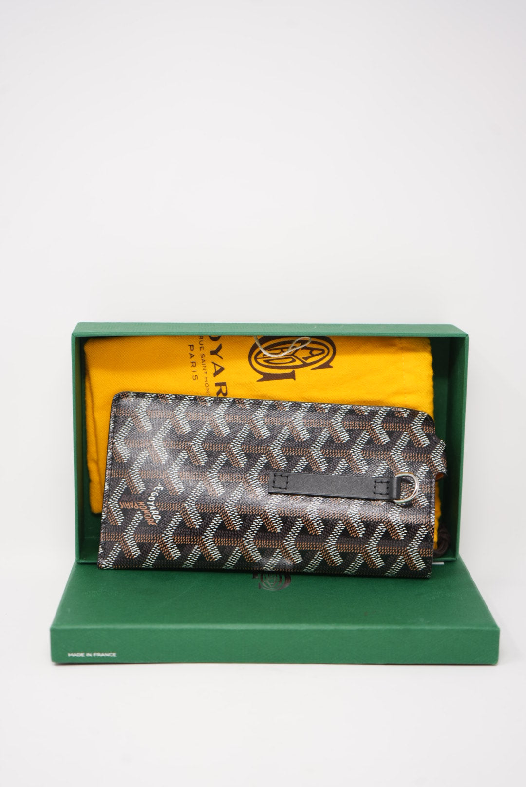 GOYARD Goyardine Glasses Case GM