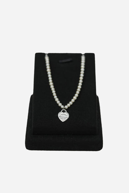 Tiffany Pearl Bracelet Silver