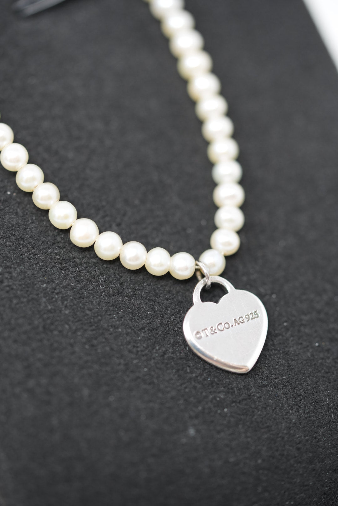 Tiffany Pearl Bracelet Silver