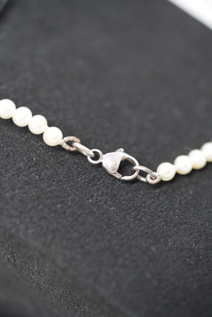 Tiffany Pearl Bracelet Silver