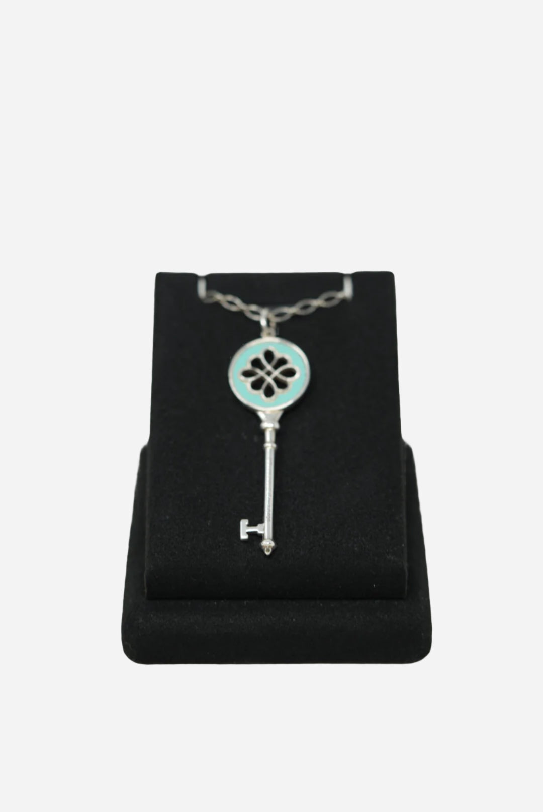 Tiffany Silver Key Pendant