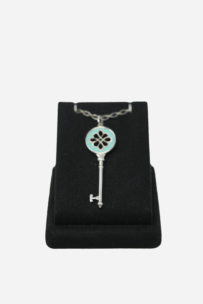 Tiffany Silver Key Pendant