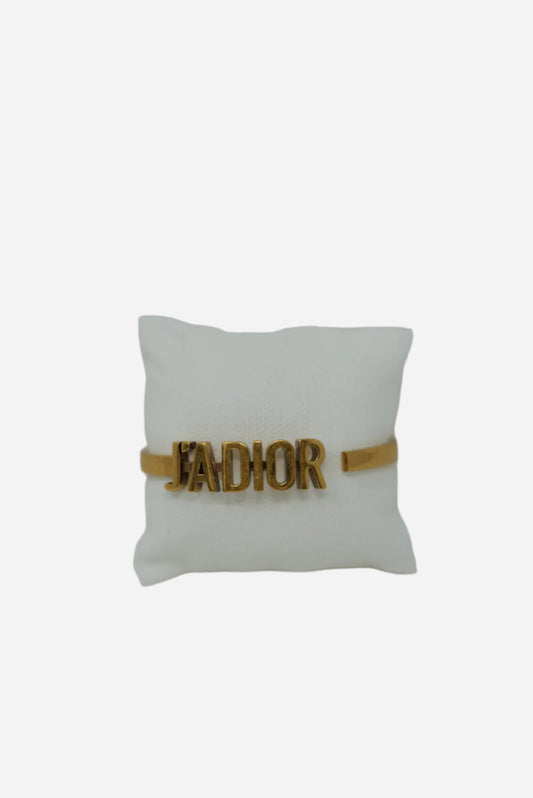 Dior Metal J'Adior Bracelet Cuff
