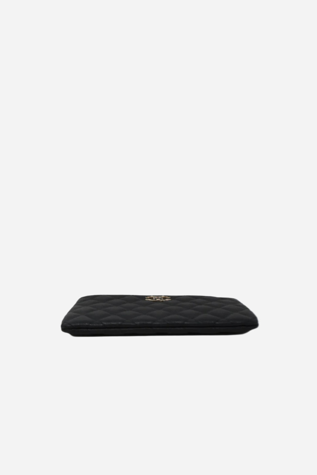 Pre-Owned Chanel Black Caviar Small Pouch 2023