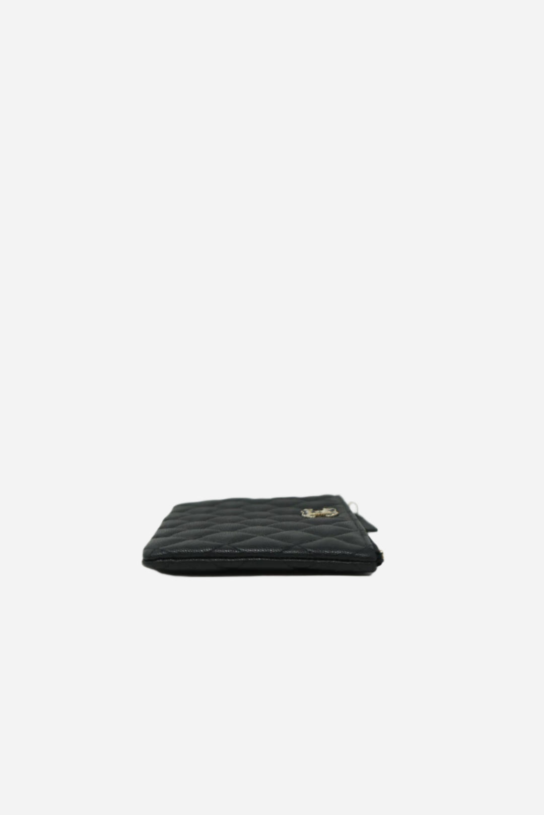 Pre-Owned Chanel Black Caviar Small Pouch 2023