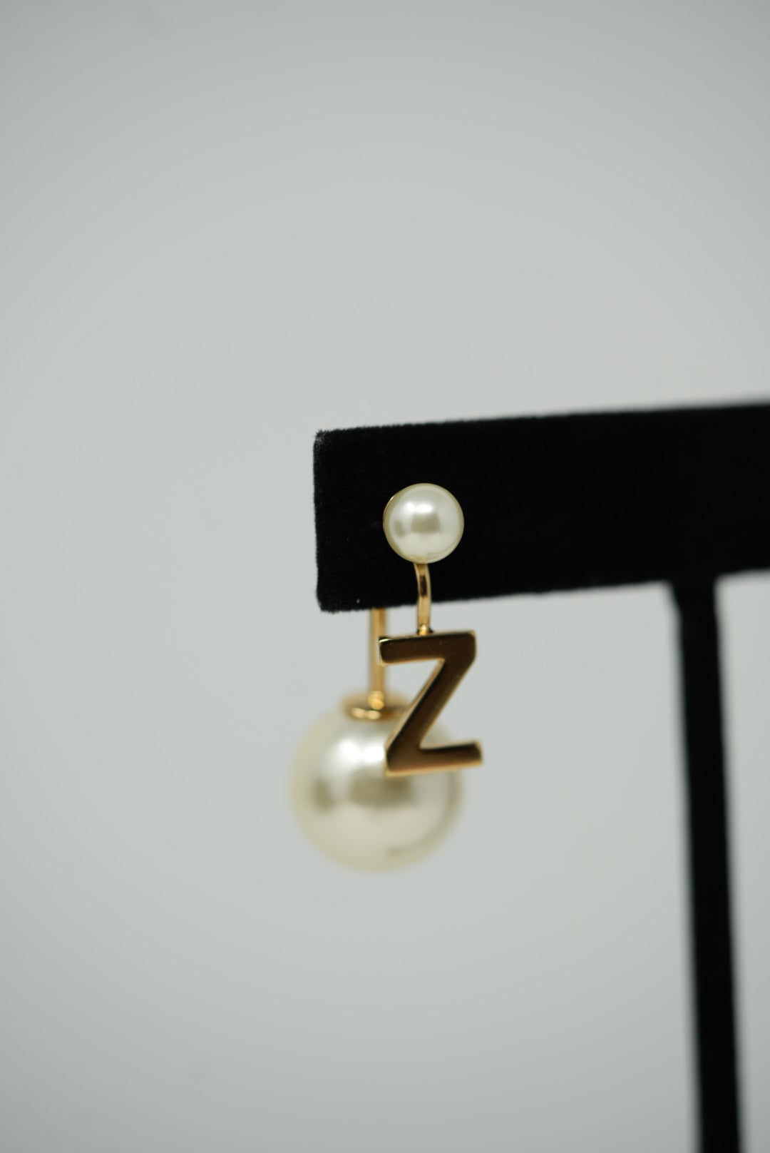 Dior Single Earring Letter "Z"