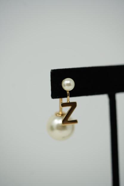 Dior Single Earring Letter "Z"