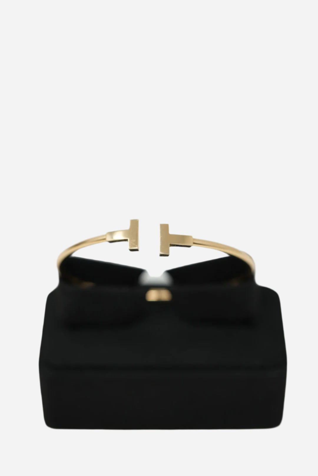 Tiffany 18k Gold T Wire Bracelet