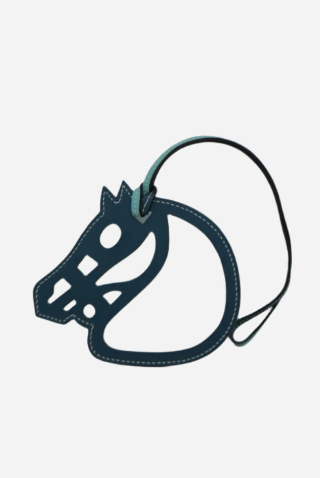 Hermes Multi-Blue Paddock Flot Charm