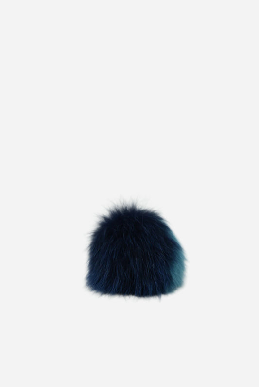 Fendi Fox Fur Charm Blue/Green
