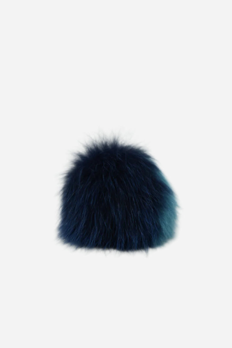 Fendi Fox Fur Charm Blue/Green