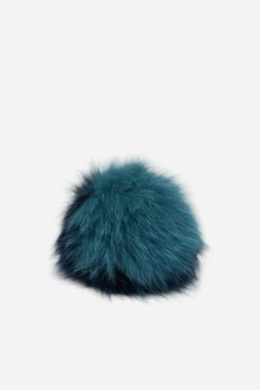 Fendi Fox Fur Charm Blue/Green