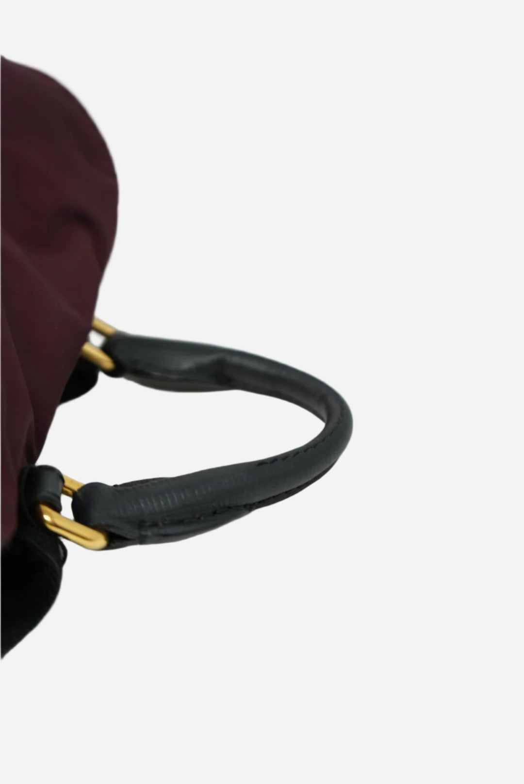 Burberry Burgundy Nylon Backpack