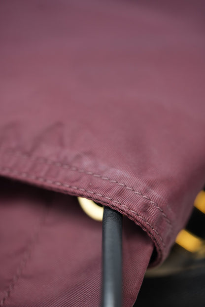 Burberry Burgundy Nylon Backpack