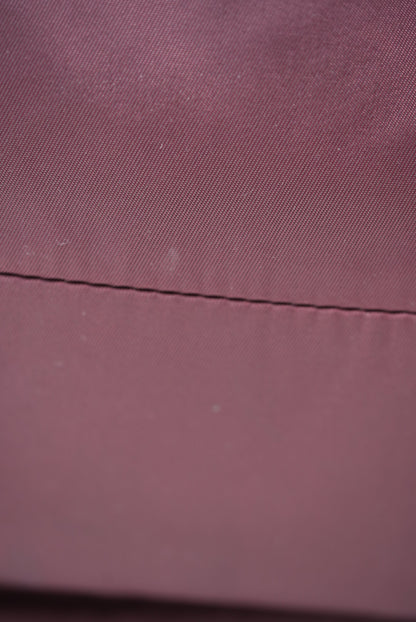 Burberry Burgundy Nylon Backpack