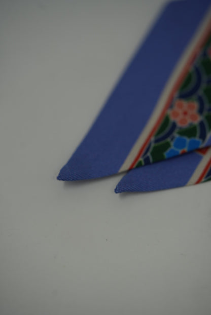 Hermes Multicolor 100% Silk Twilly