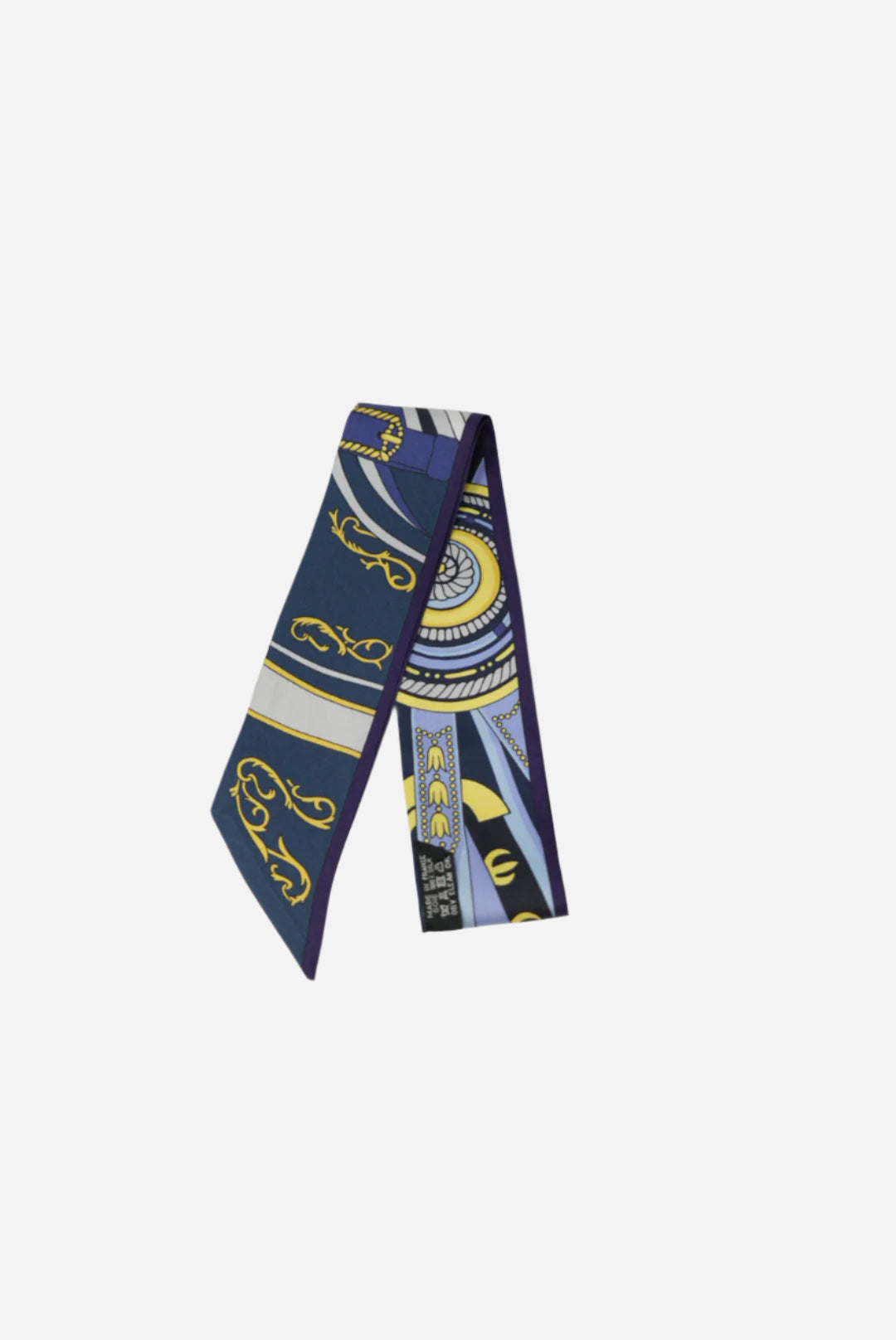 Hermes Multicolor 100% Silk Twilly