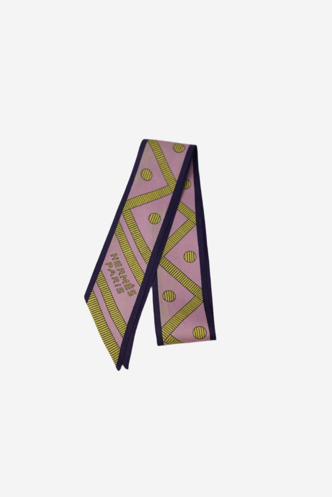 Hermes Multicolor 100% Silk Twilly