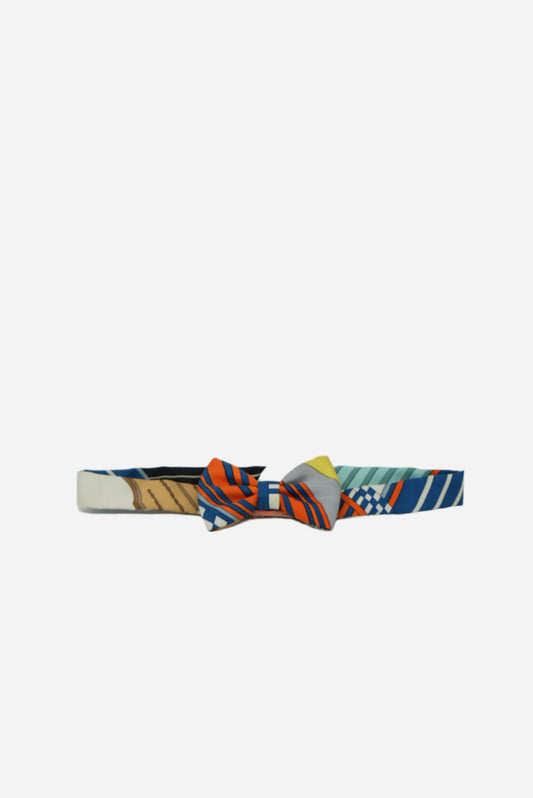 Hermes Multicolor 100% Slik Bow Tie