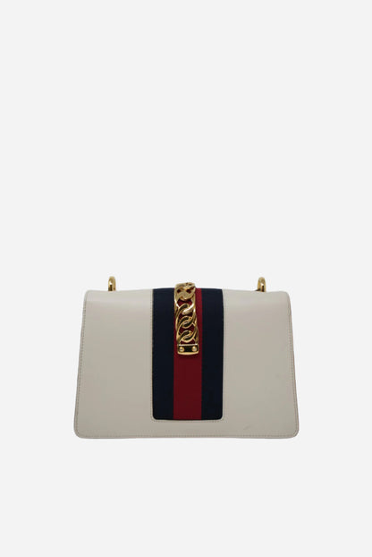 Gucci Floral Embroidered Sylvie Bag