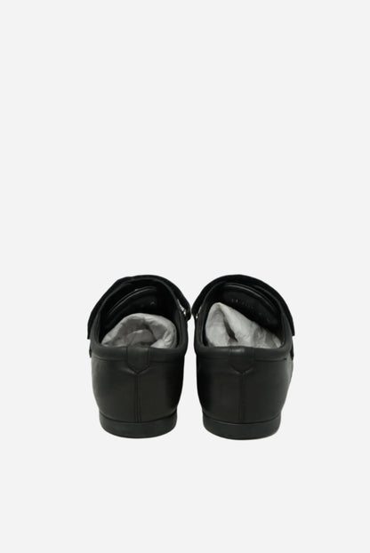 Louis Vuitton Black Leather Zip Up Derby