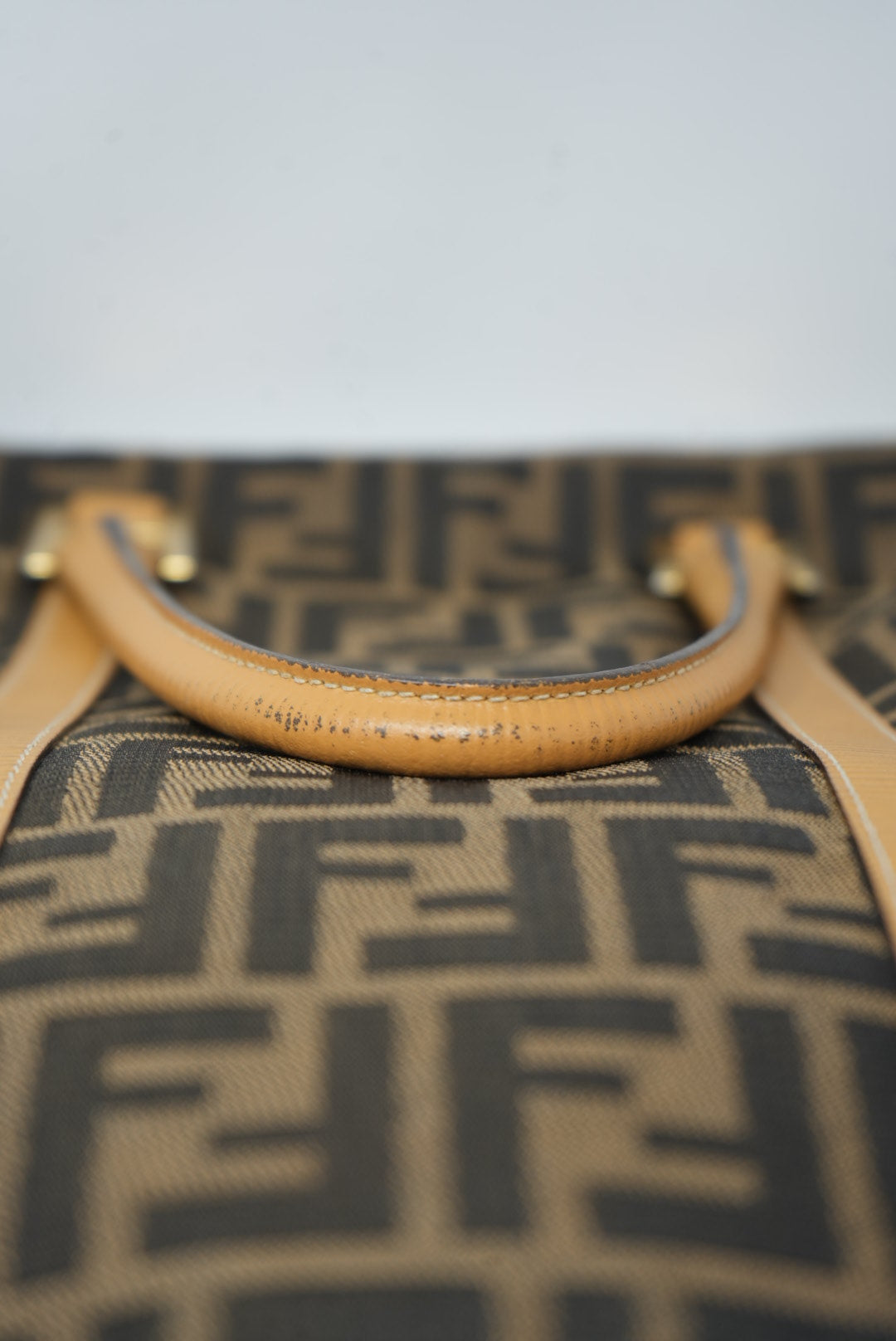 FENDI 90's Zucca Tote Handbag