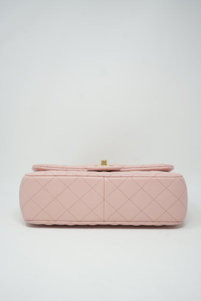 Pre-owned Chanel sweet camellia chain flap bag 2023