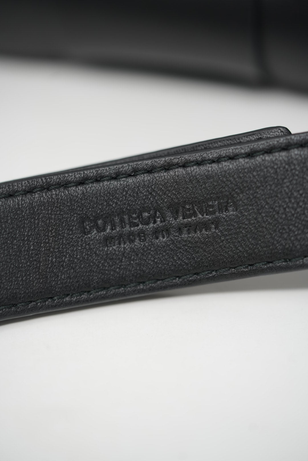 Bottega Veneta Black Cassette Belt Bag