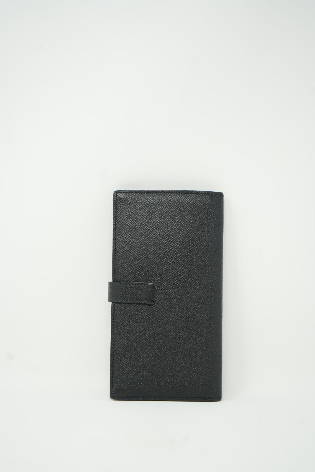 Hermes 2016 Bearn Long Wallet Black