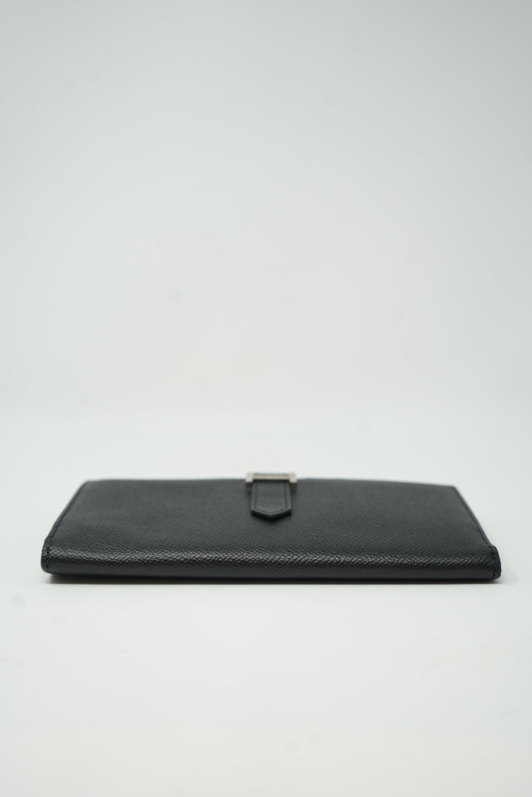Hermes 2016 Bearn Long Wallet Black