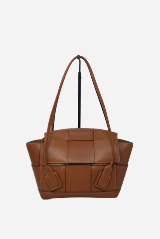 Bottega Veneta Calfskin Intrecciato Small Arco