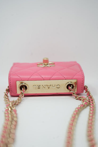 Pre-Owned Chanel Trendy CC Mini Wallet On Chain 2022