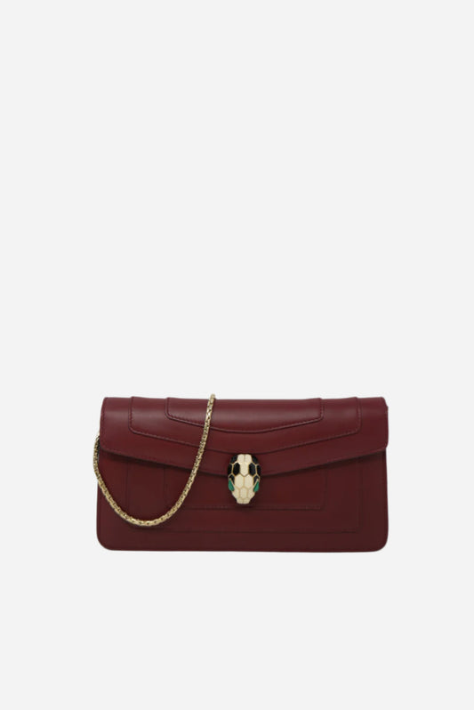 Bvlgari Calfskin Serpenti Forever Bag