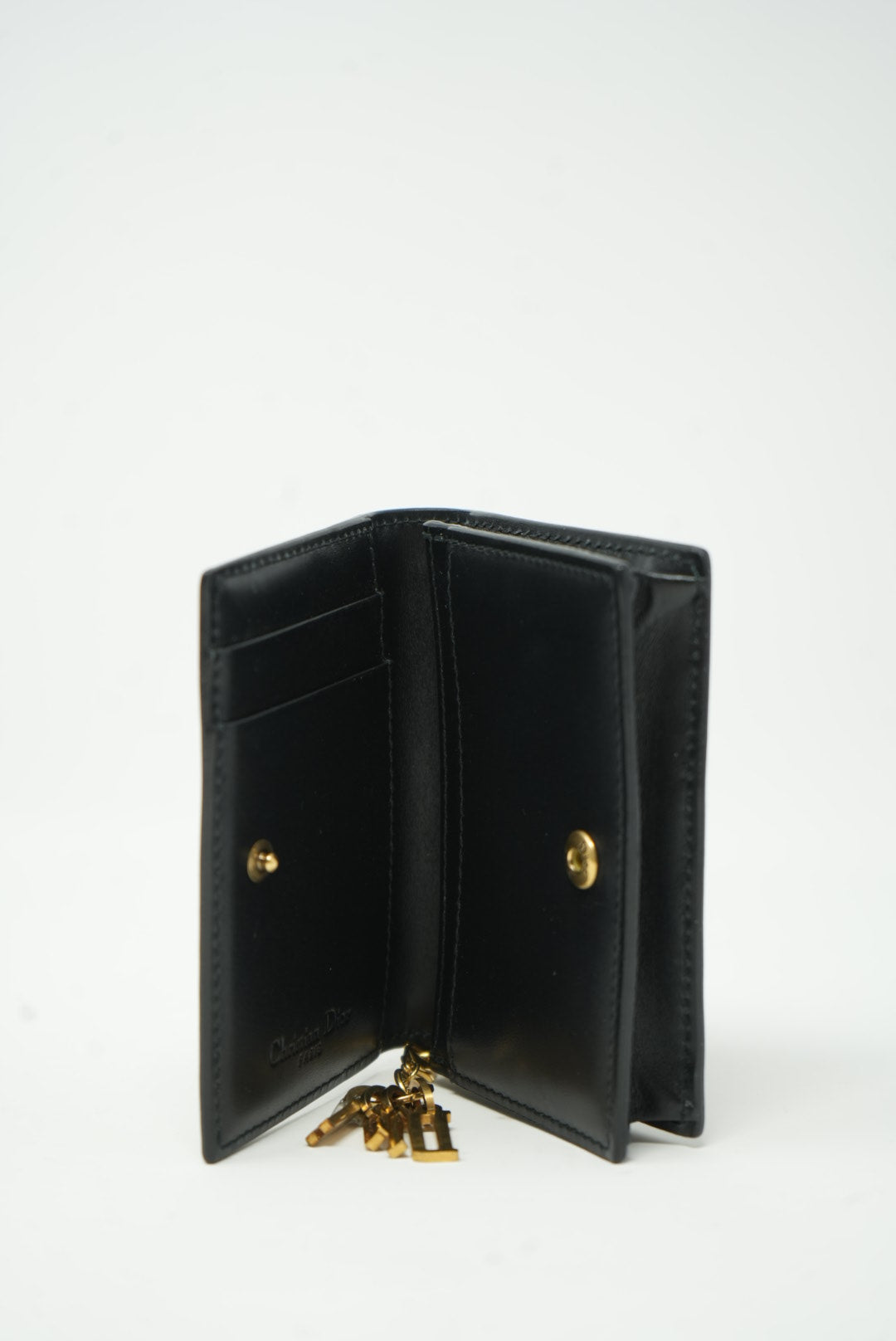 Dior Flap Card Holder Calfskin 2015