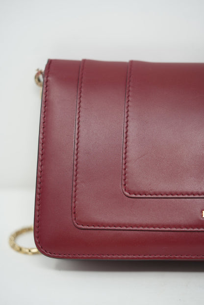 Bvlgari Calfskin Serpenti Forever Bag