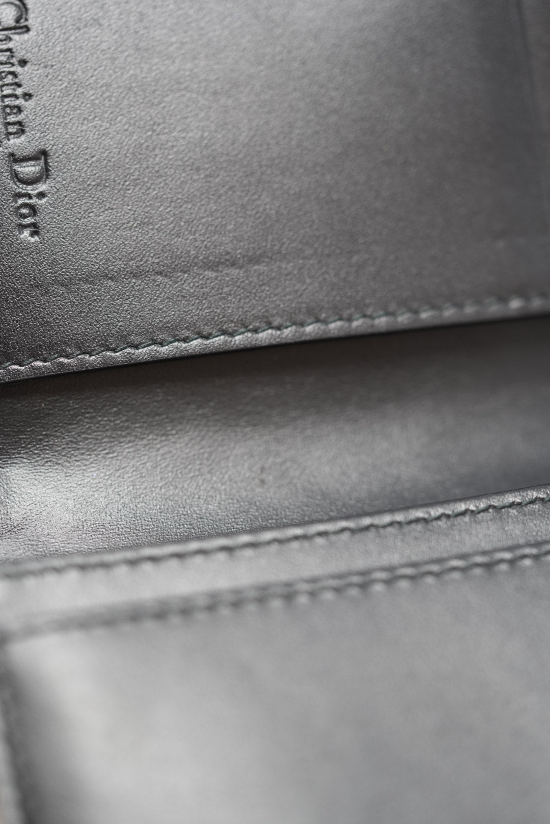 Dior Flap Card Holder Calfskin 2015