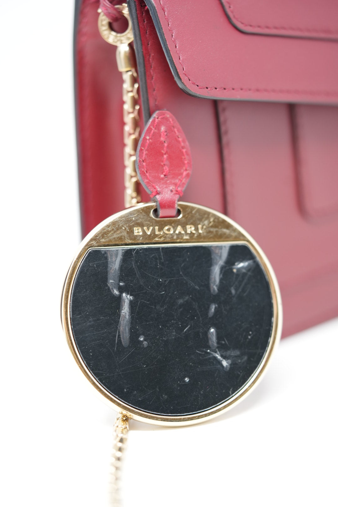 Bvlgari Calfskin Serpenti Forever Wallet On Chain