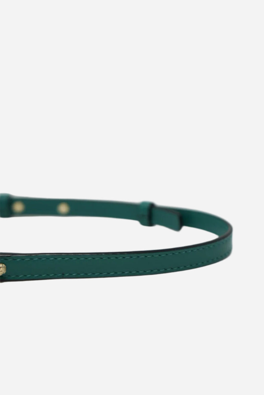 Bvlgari Green Calfskin Serpenti Forever Wallet On Chain