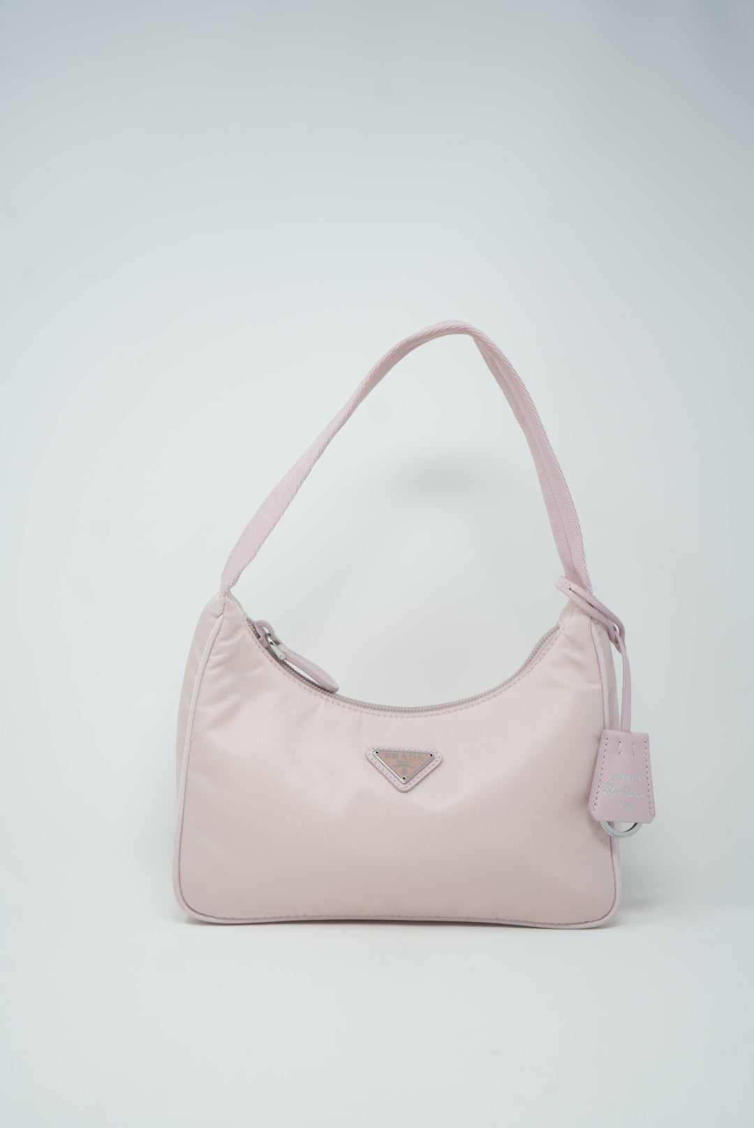 Prada Re-nylon hobo bag Light Pink