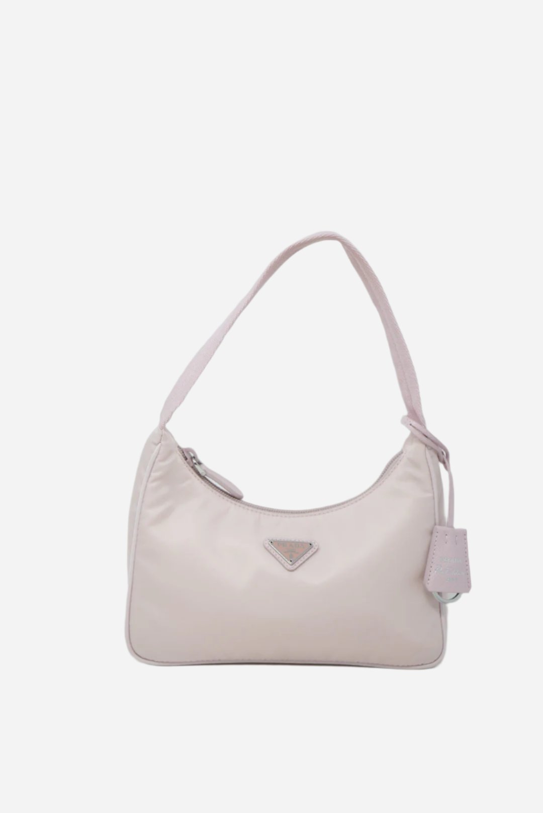 Prada Re-nylon hobo bag Light Pink