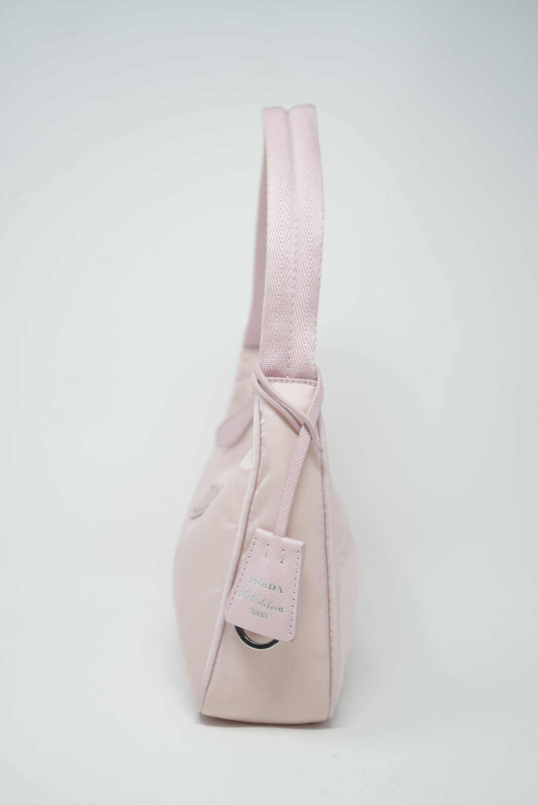 Prada Re-nylon hobo bag Light Pink