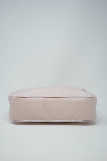 Prada Re-nylon hobo bag Light Pink