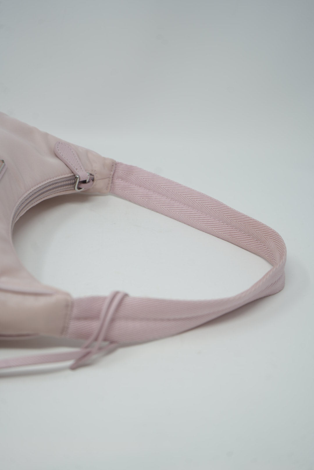 Prada Re-nylon hobo bag Light Pink