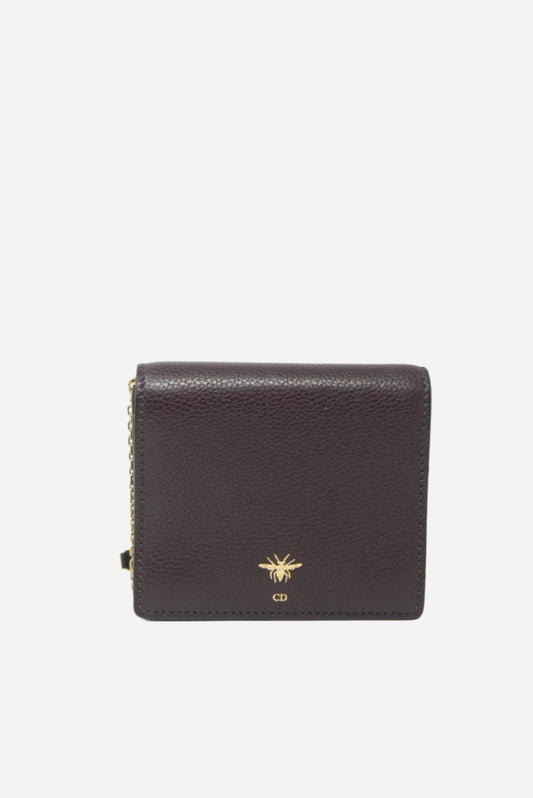Dior Leather Wallet On Chain 2017