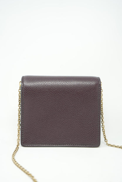 Dior Leather Wallet On Chain 2017
