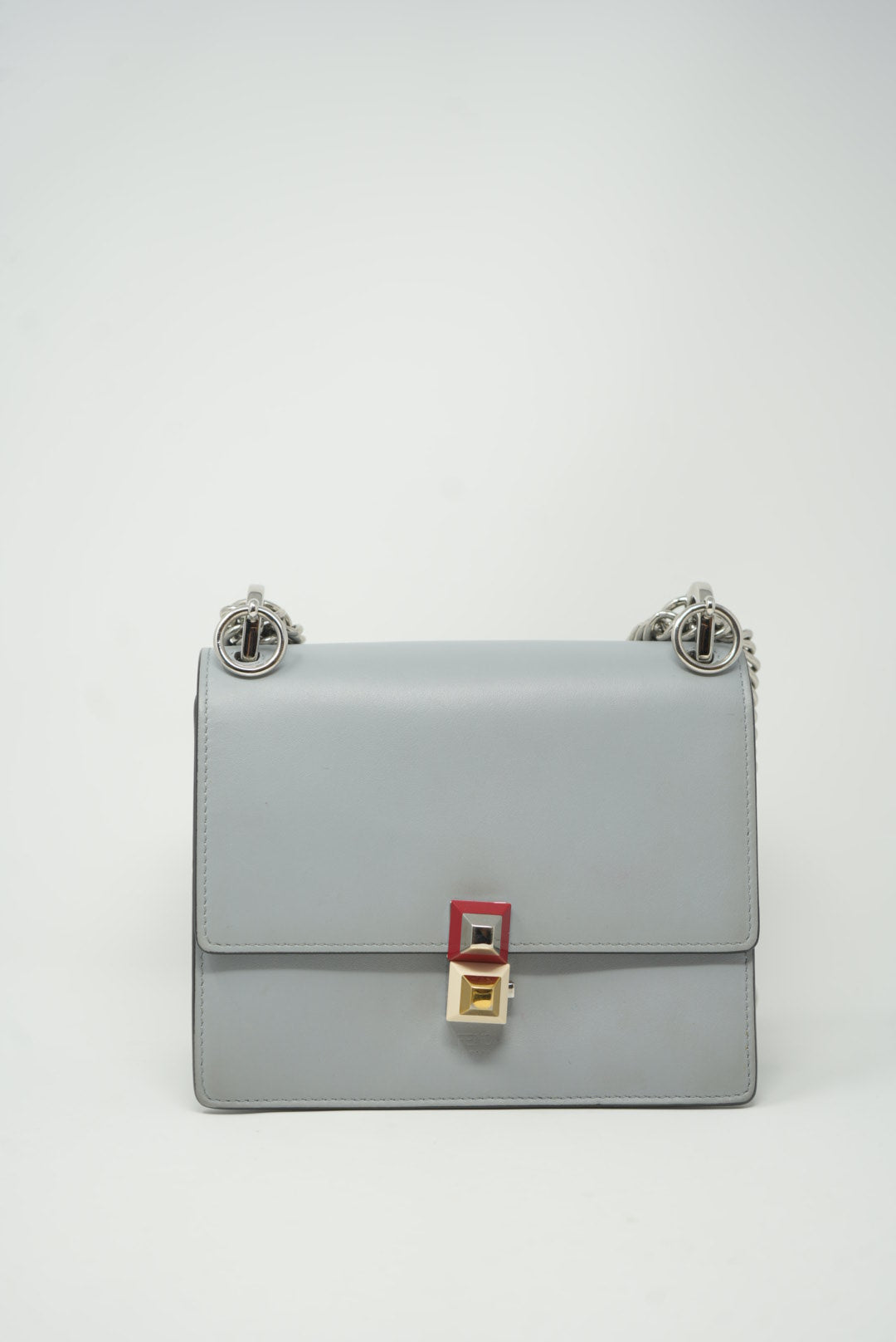 FENDI Kan I Shoulder Bag Blue