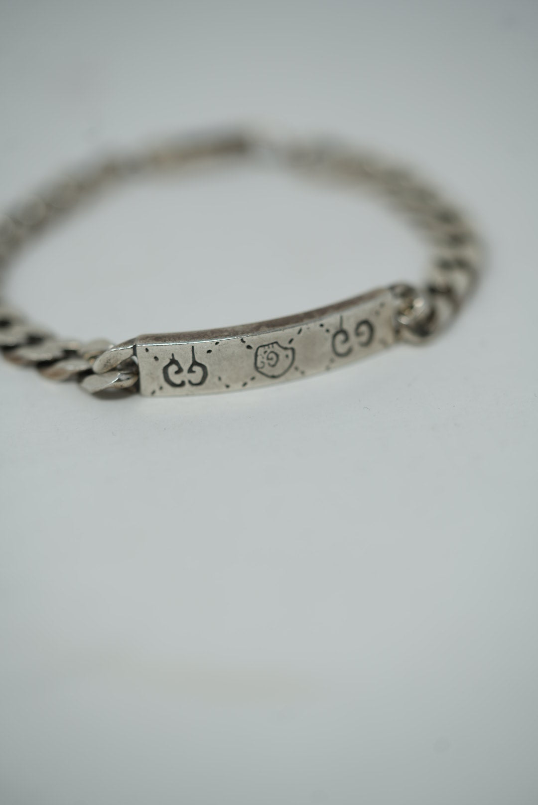 Gucci GucciGhost chain bracelet 925 Silver